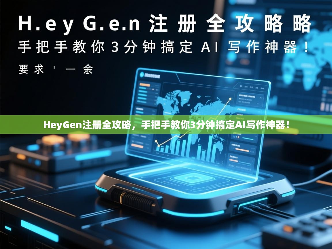 HeyGen注册全攻略，手把手教你3分钟搞定AI写作神器！