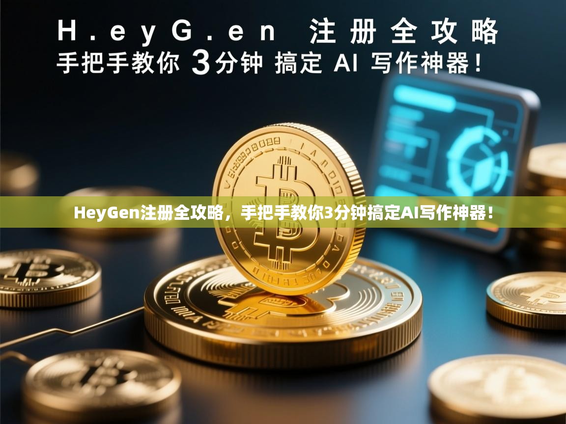 HeyGen注册全攻略，手把手教你3分钟搞定AI写作神器！