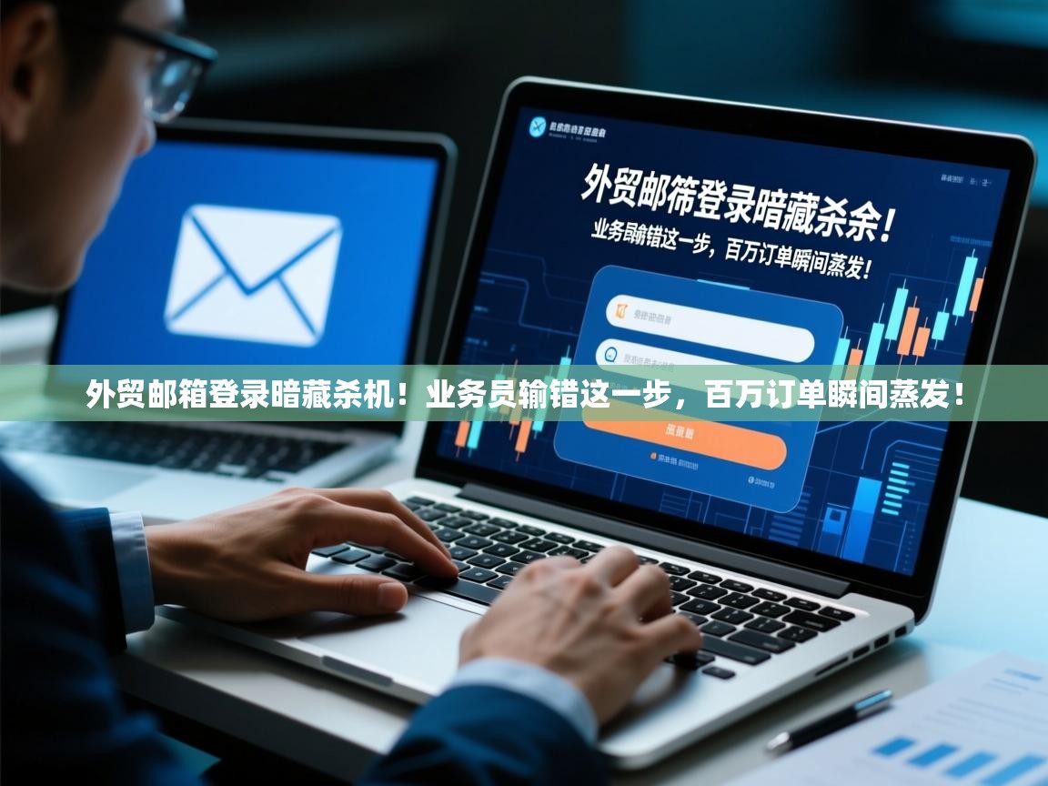 外贸邮箱登录暗藏杀机！业务员输错这一步，百万订单瞬间蒸发！