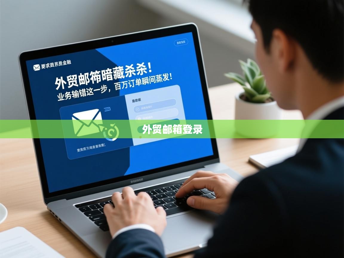 外贸邮箱登录暗藏杀机！业务员输错这一步，百万订单瞬间蒸发！