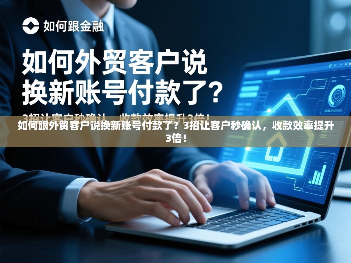 如何跟外贸客户说换新账号付款了？3招让客户秒确认，收款效率提升3倍！