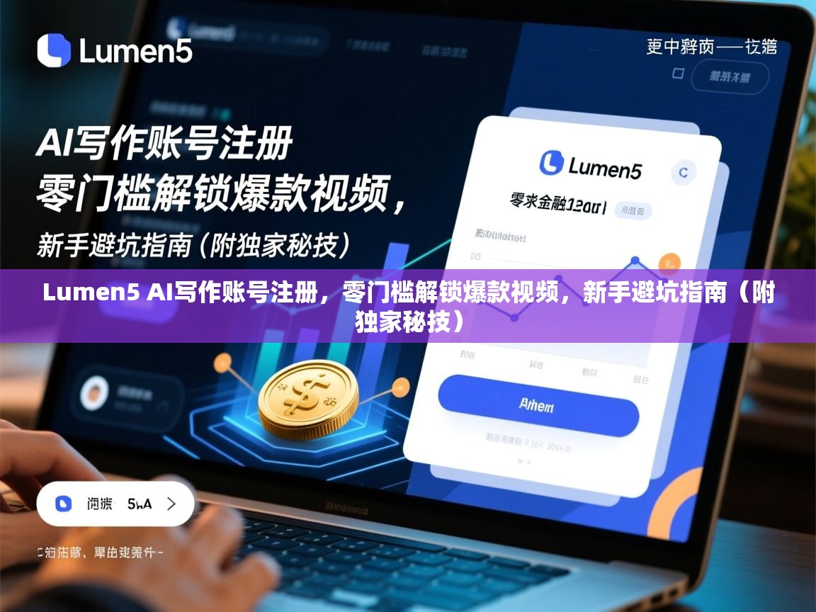 Lumen5 AI写作账号注册，零门槛解锁爆款视频，新手避坑指南（附独家秘技）
