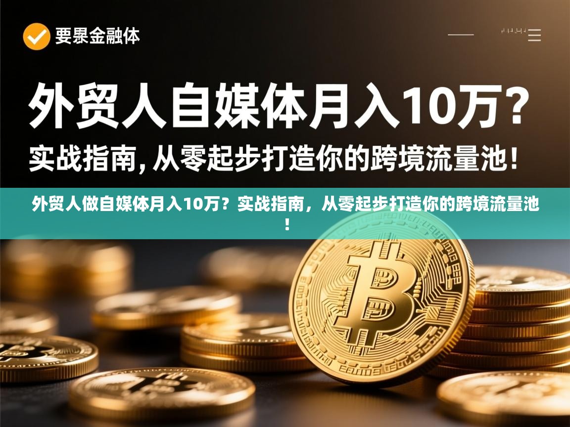 外贸人做自媒体月入10万？实战指南，从零起步打造你的跨境流量池！