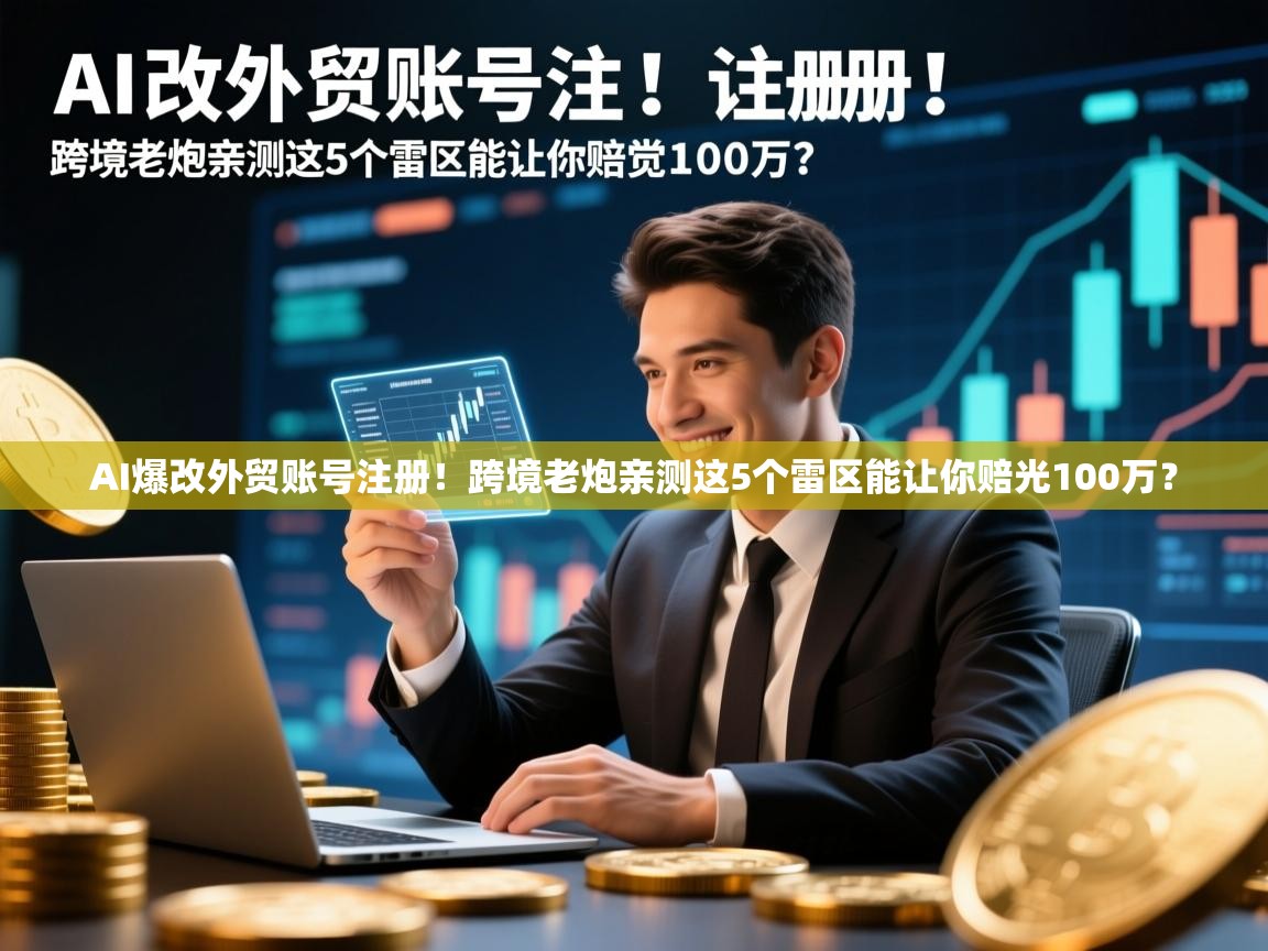 AI爆改外贸账号注册！跨境老炮亲测这5个雷区能让你赔光100万？