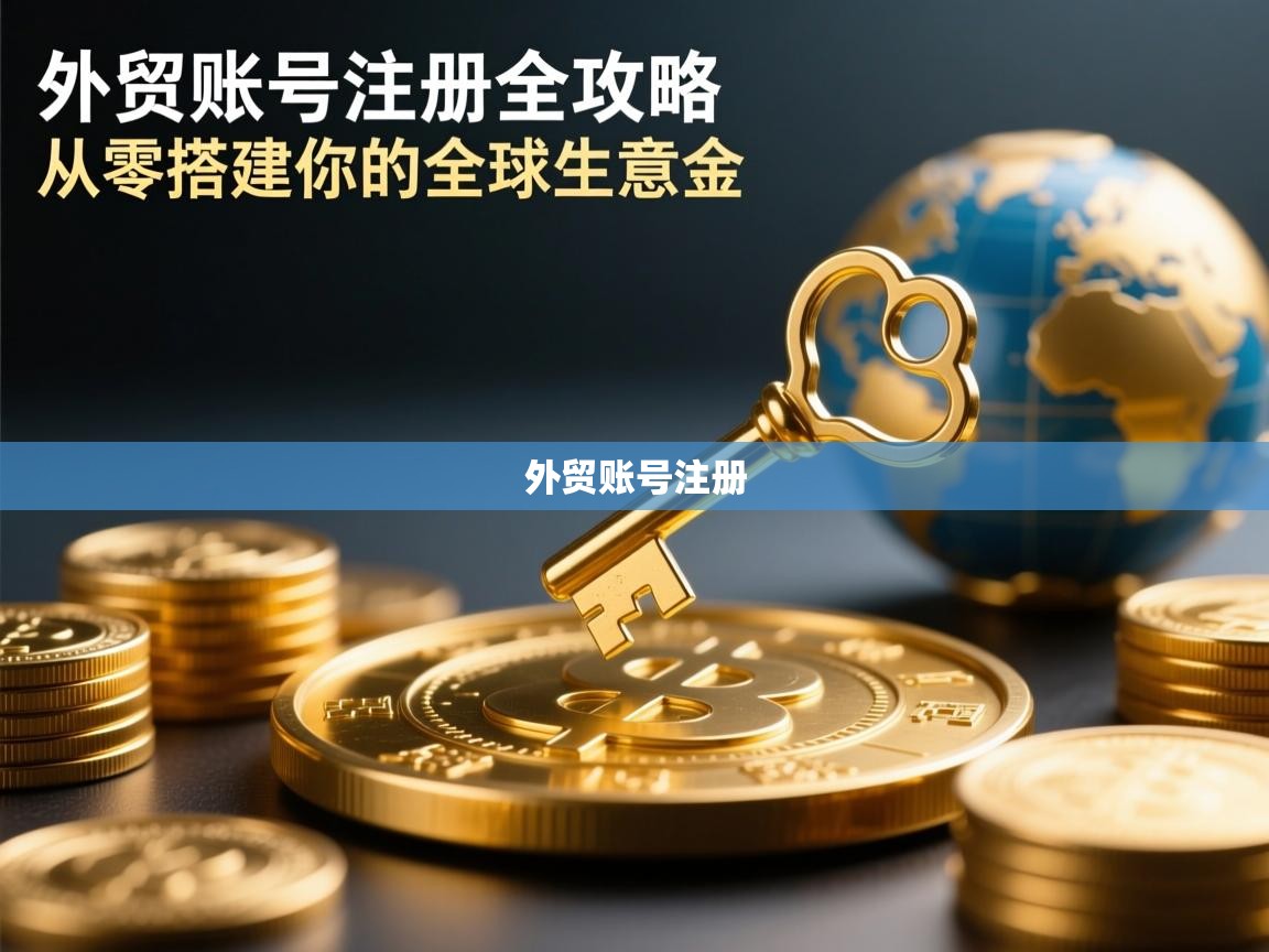 外贸账号注册全攻略，从零搭建你的全球生意金钥匙