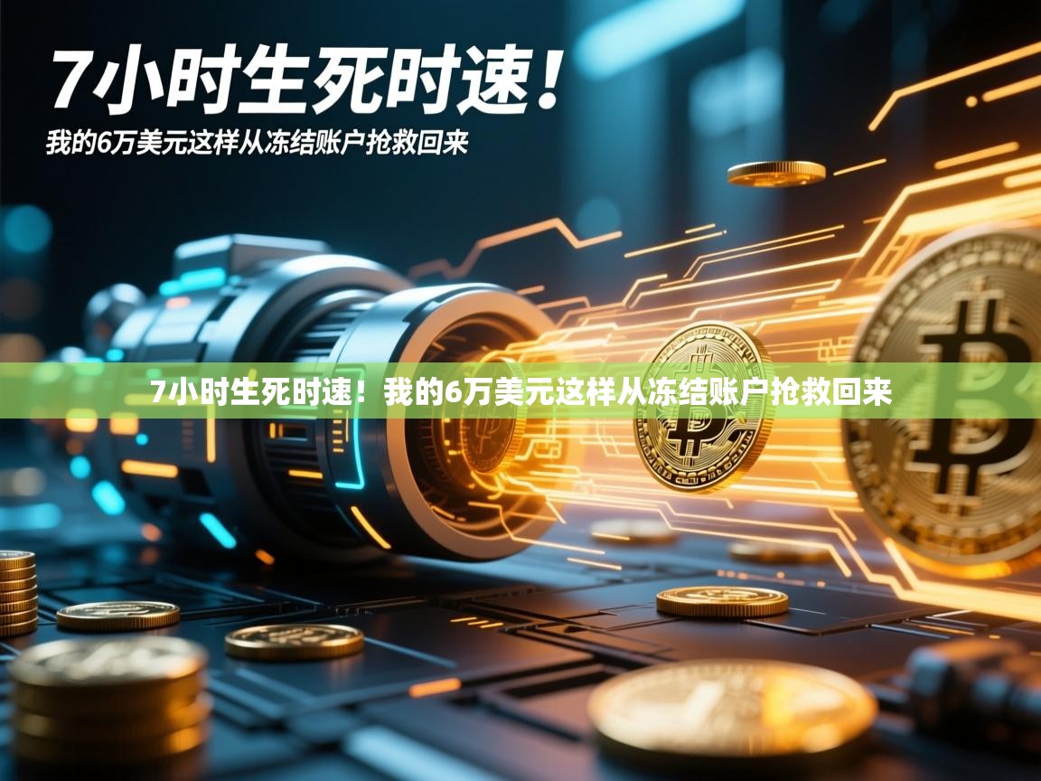 7小时生死时速！我的6万美元这样从冻结账户抢救回来