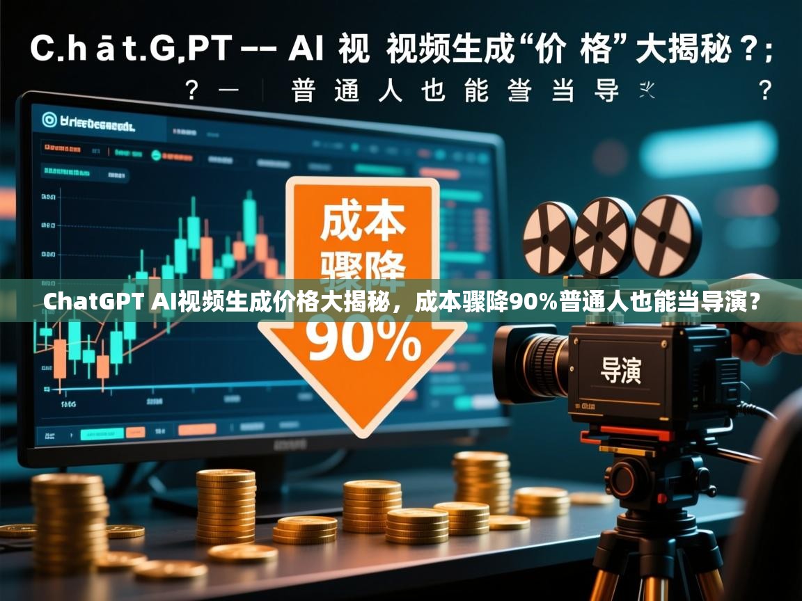 ChatGPT AI视频生成价格大揭秘，成本骤降90%普通人也能当导演？
