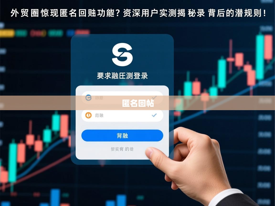 外贸圈惊现匿名回帖功能？资深用户实测揭秘登录背后的潜规则！