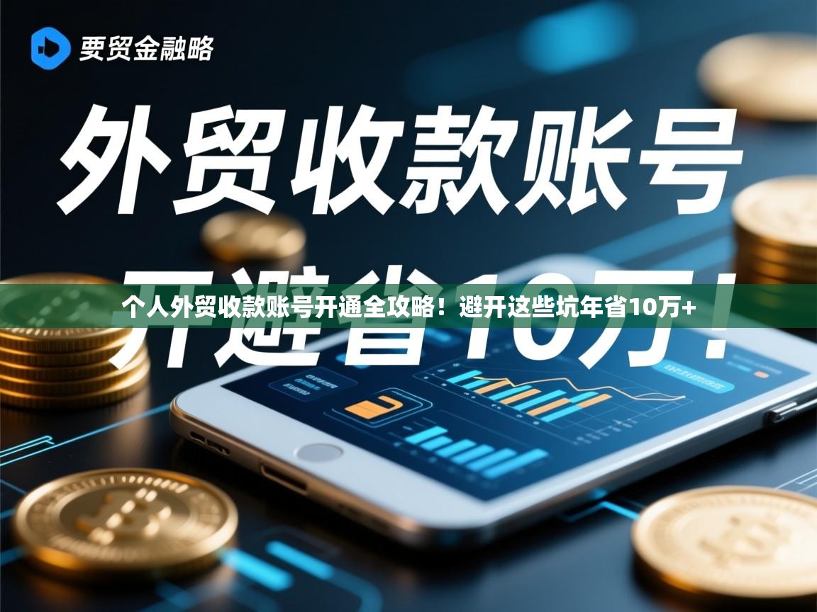 个人外贸收款账号开通全攻略！避开这些坑年省10万+