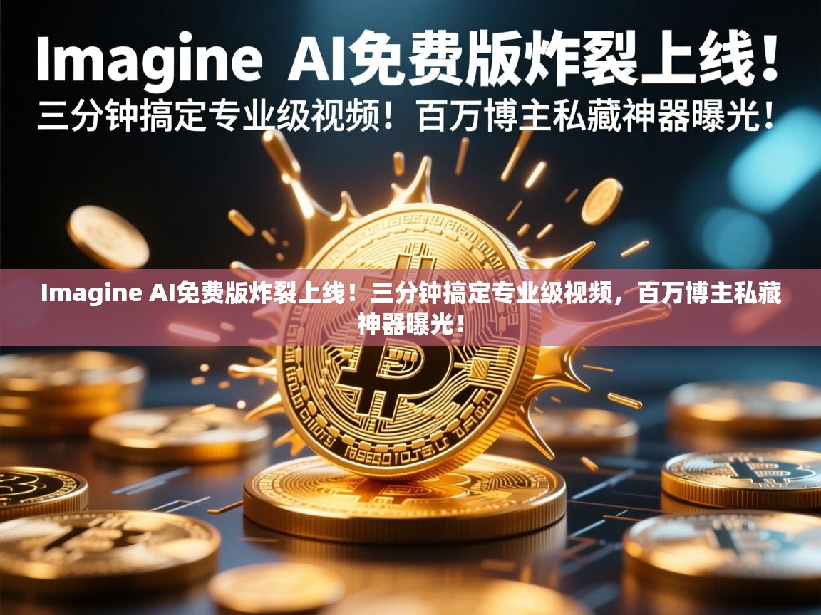 Imagine AI免费版炸裂上线！三分钟搞定专业级视频，百万博主私藏神器曝光！