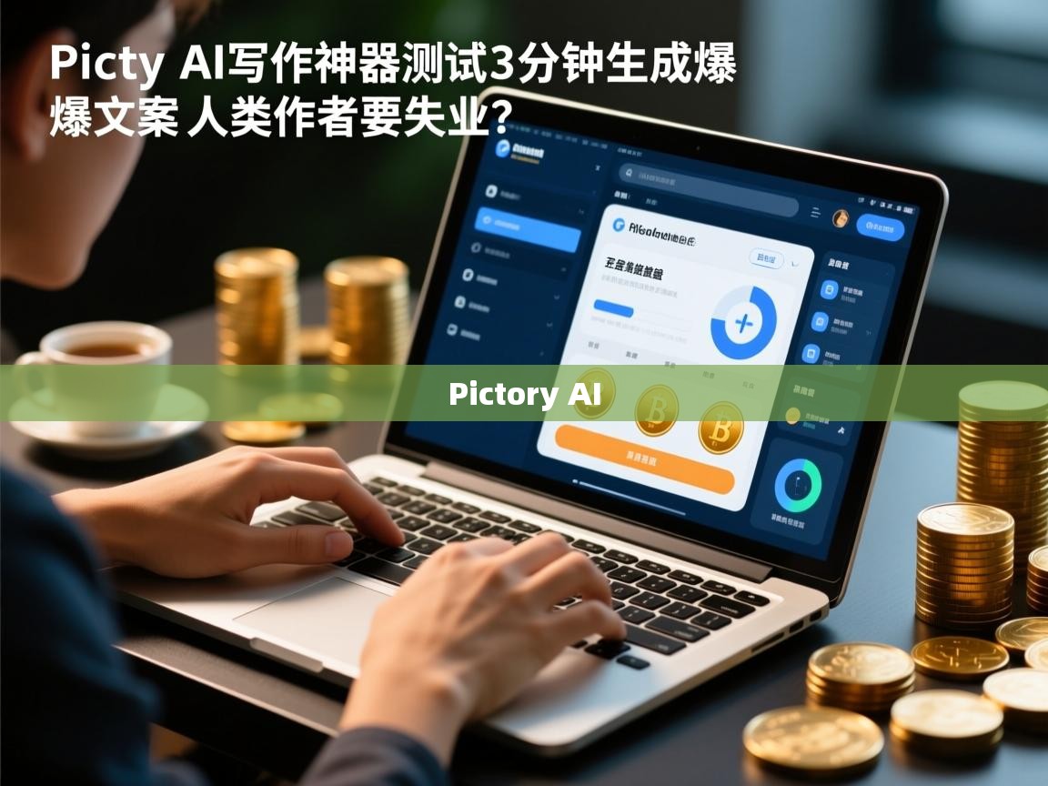 Pictory AI写作神器实测，3分钟生成爆款文案，人类作者要失业？