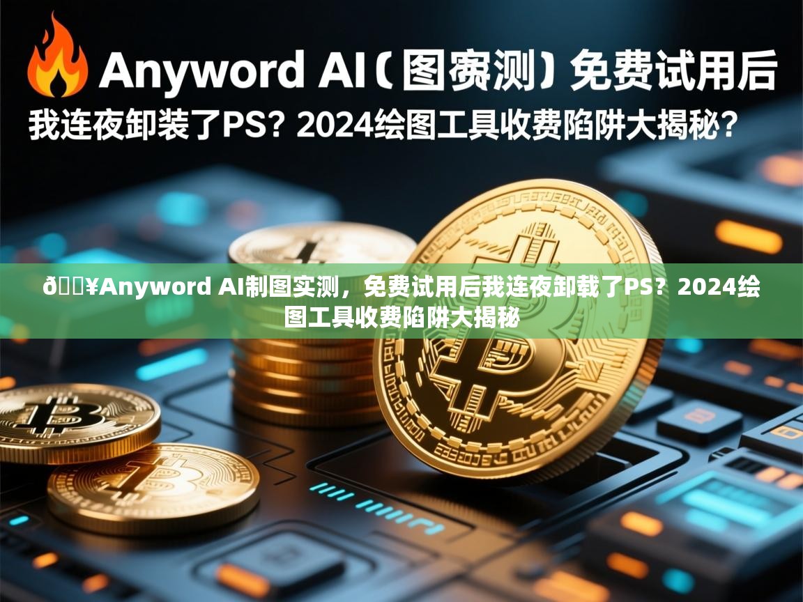 🔥Anyword AI制图实测，免费试用后我连夜卸载了PS？2024绘图工具收费陷阱大揭秘