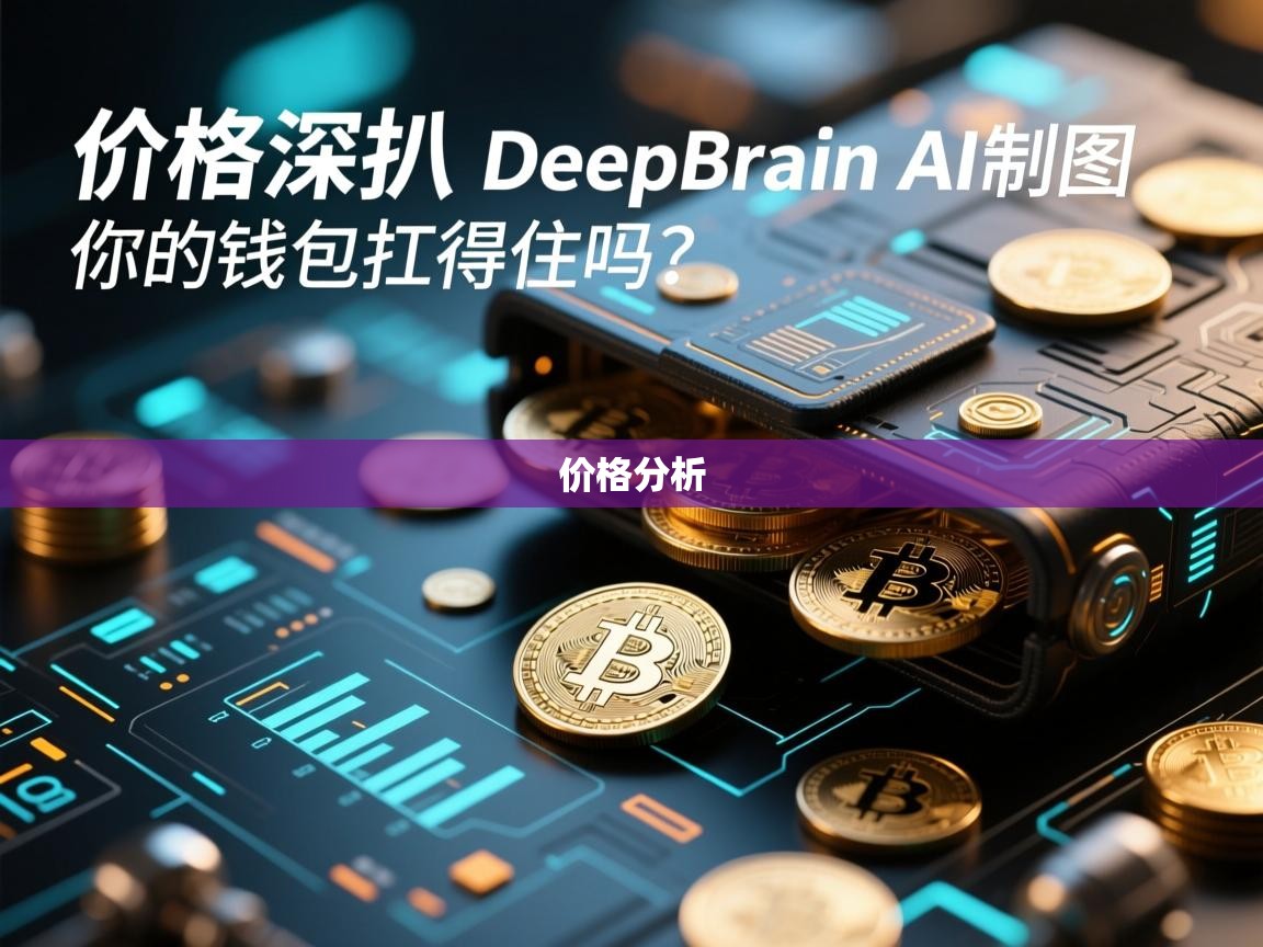 一、价格深扒，DeepBrain AI制图，你的钱包扛得住吗？