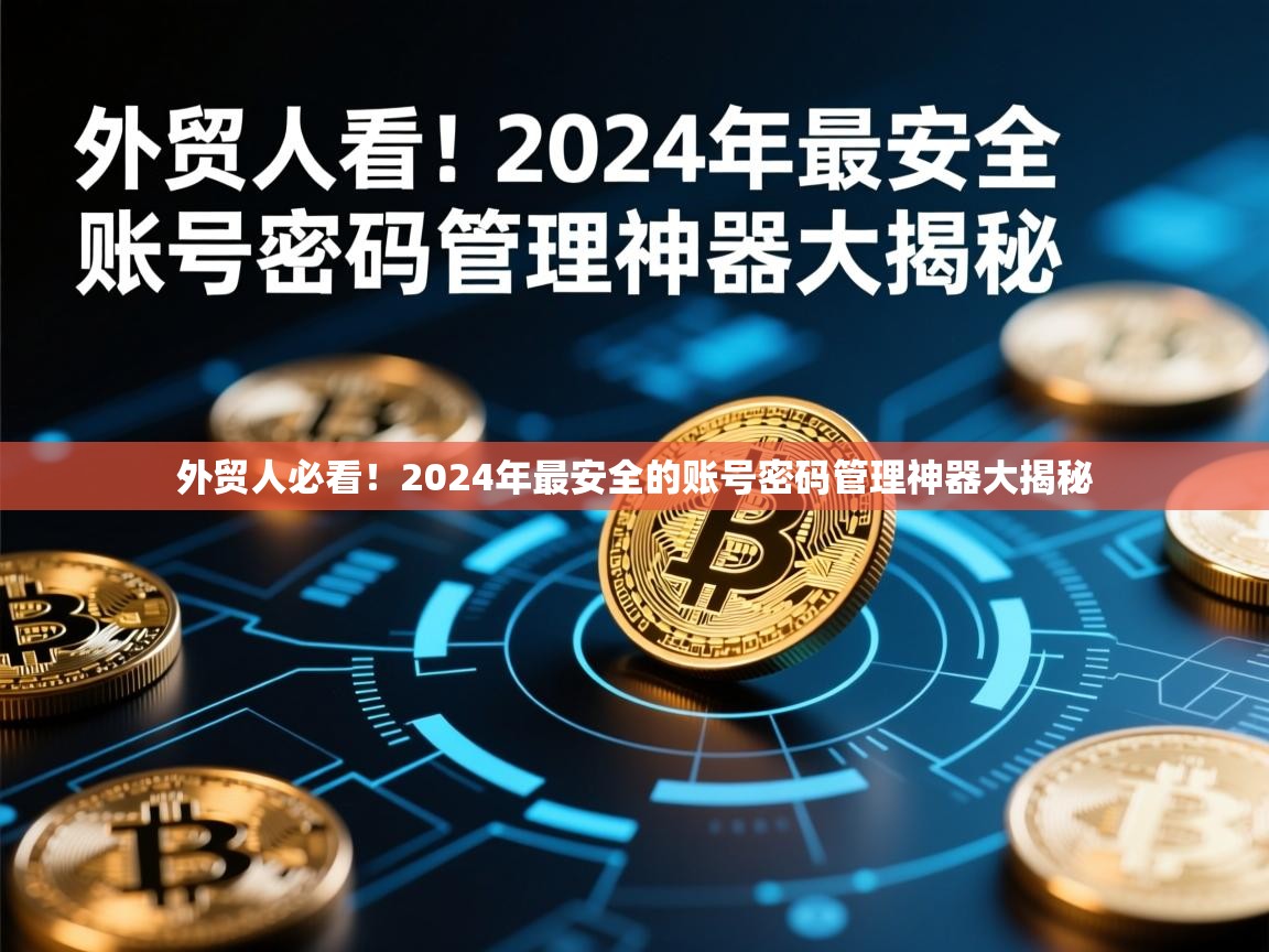 外贸人必看！2024年最安全的账号密码管理神器大揭秘