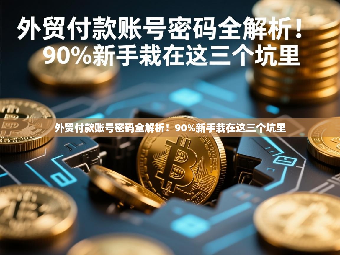 外贸付款账号密码全解析！90%新手栽在这三个坑里