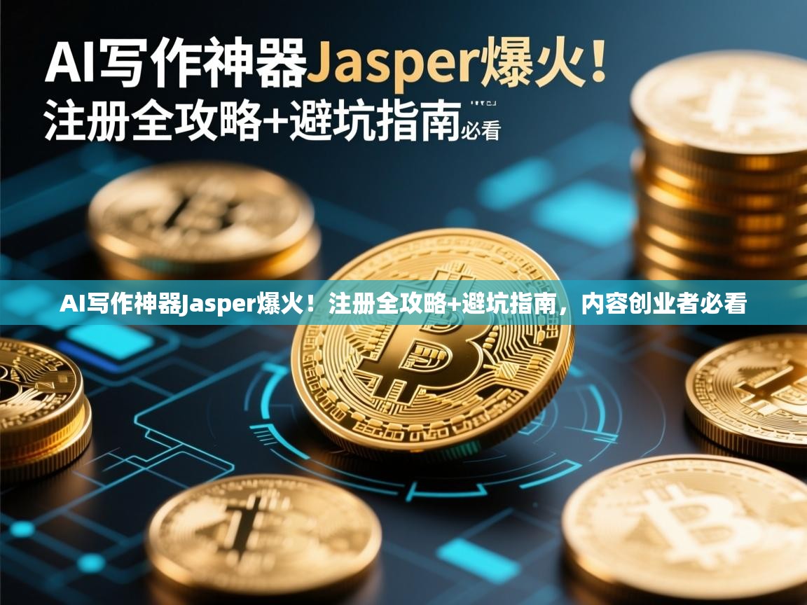 AI写作神器Jasper爆火！注册全攻略+避坑指南，内容创业者必看