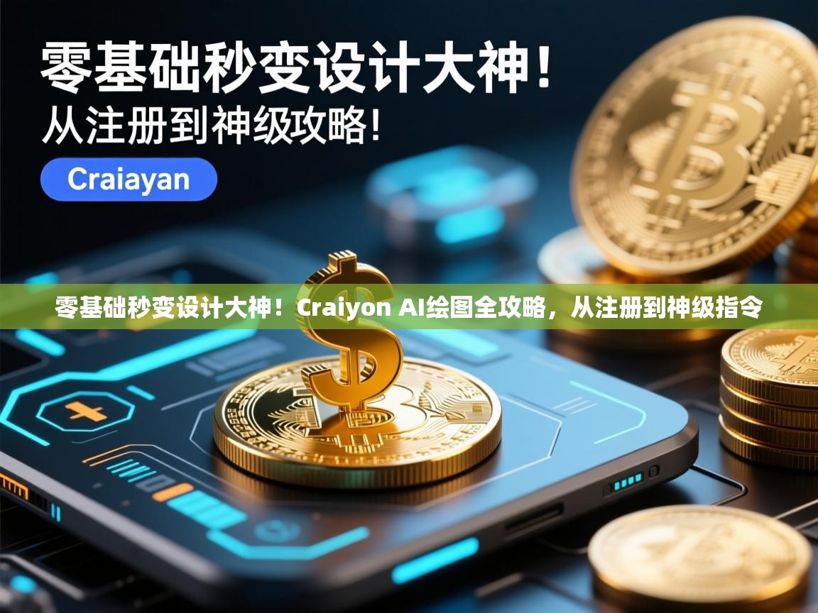 零基础秒变设计大神！Craiyon AI绘图全攻略，从注册到神级指令