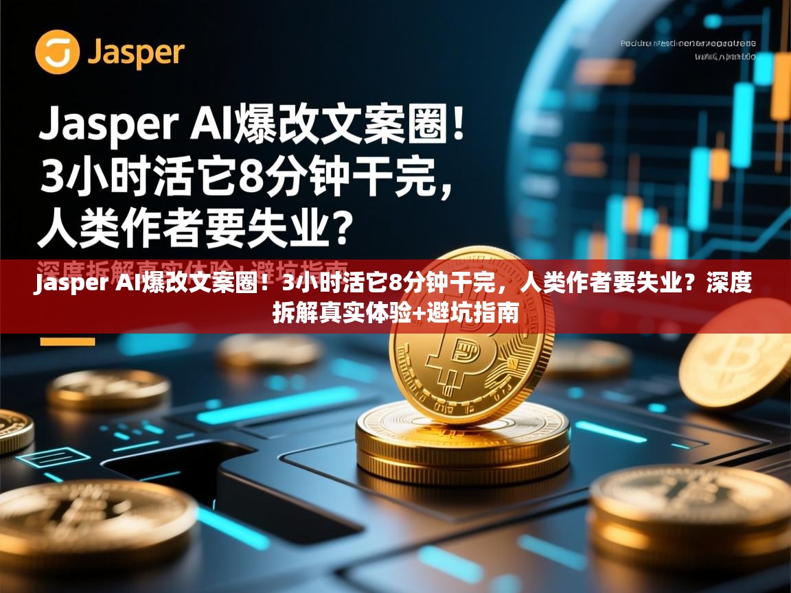Jasper AI爆改文案圈！3小时活它8分钟干完，人类作者要失业？深度拆解真实体验+避坑指南