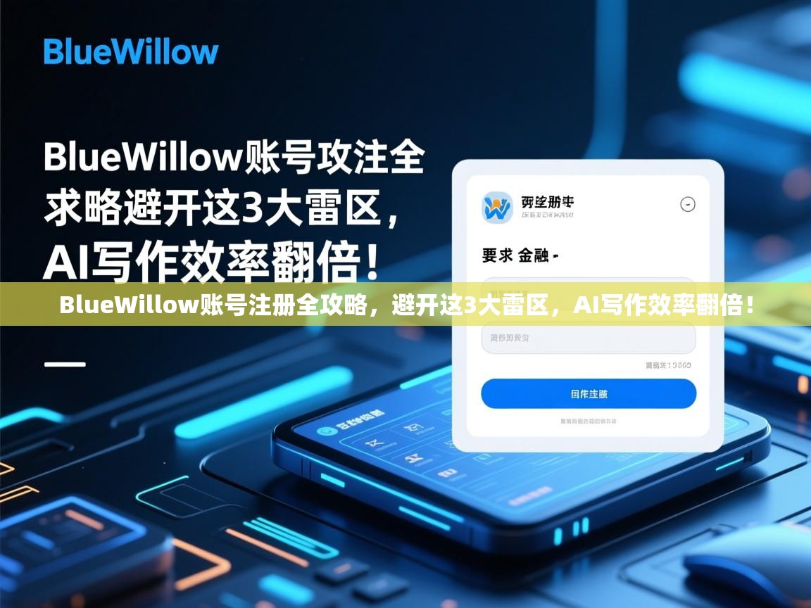 BlueWillow账号注册全攻略，避开这3大雷区，AI写作效率翻倍！