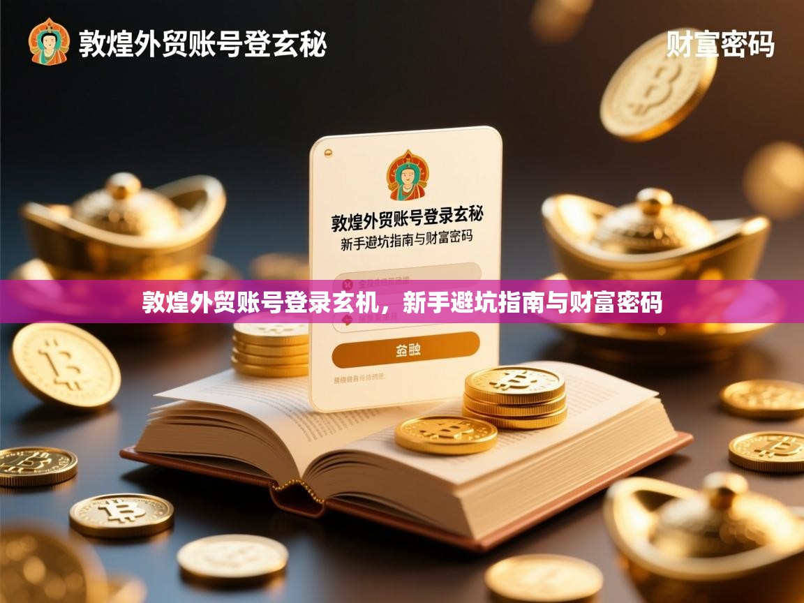 敦煌外贸账号登录玄机，新手避坑指南与财富密码