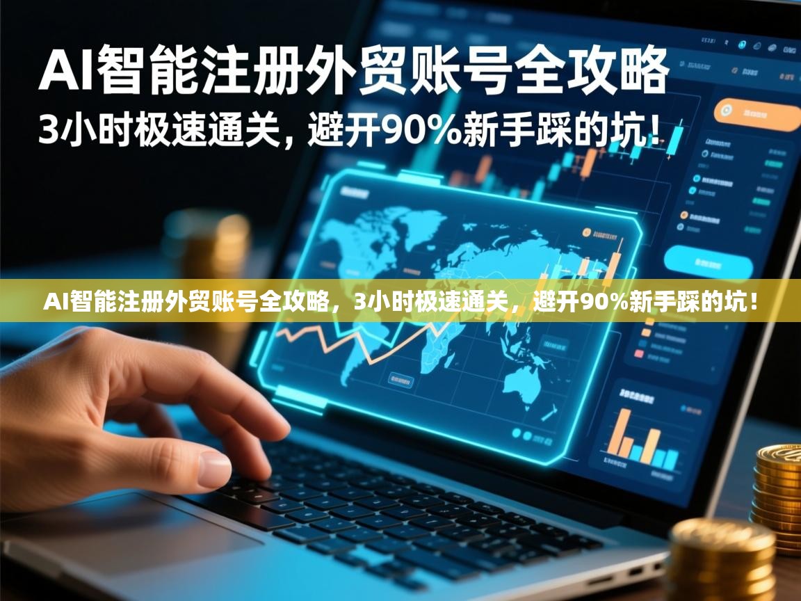 AI智能注册外贸账号全攻略，3小时极速通关，避开90%新手踩的坑！