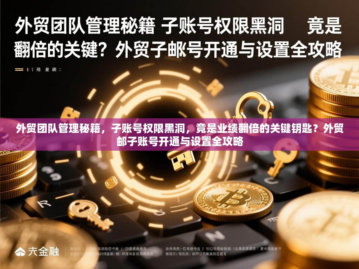 外贸团队管理秘籍，子账号权限黑洞，竟是业绩翻倍的关键钥匙？外贸邮子账号开通与设置全攻略