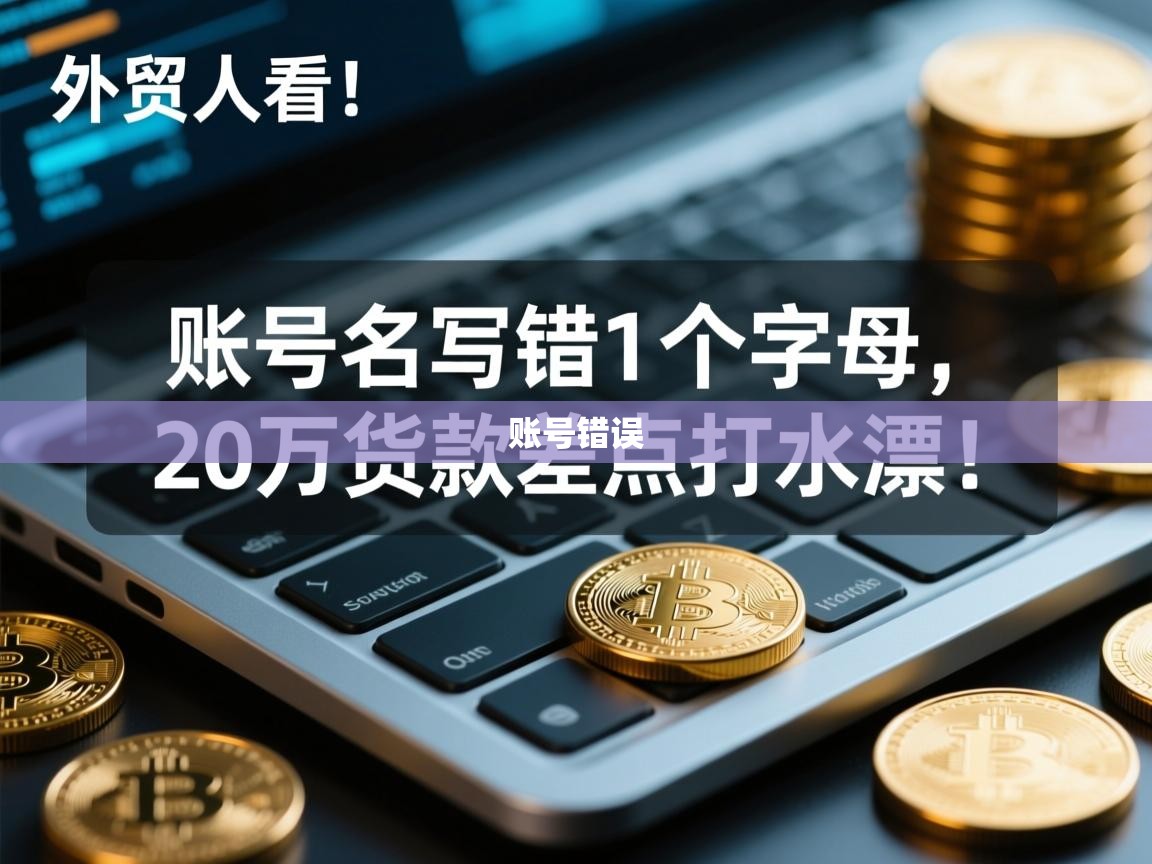 外贸人必看！账号名写错1个字母，20万货款差点打水漂！