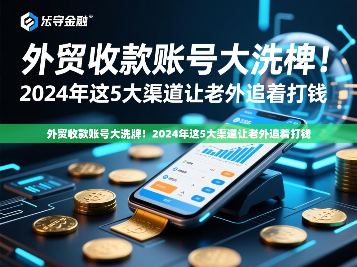 外贸收款账号大洗牌！2024年这5大渠道让老外追着打钱