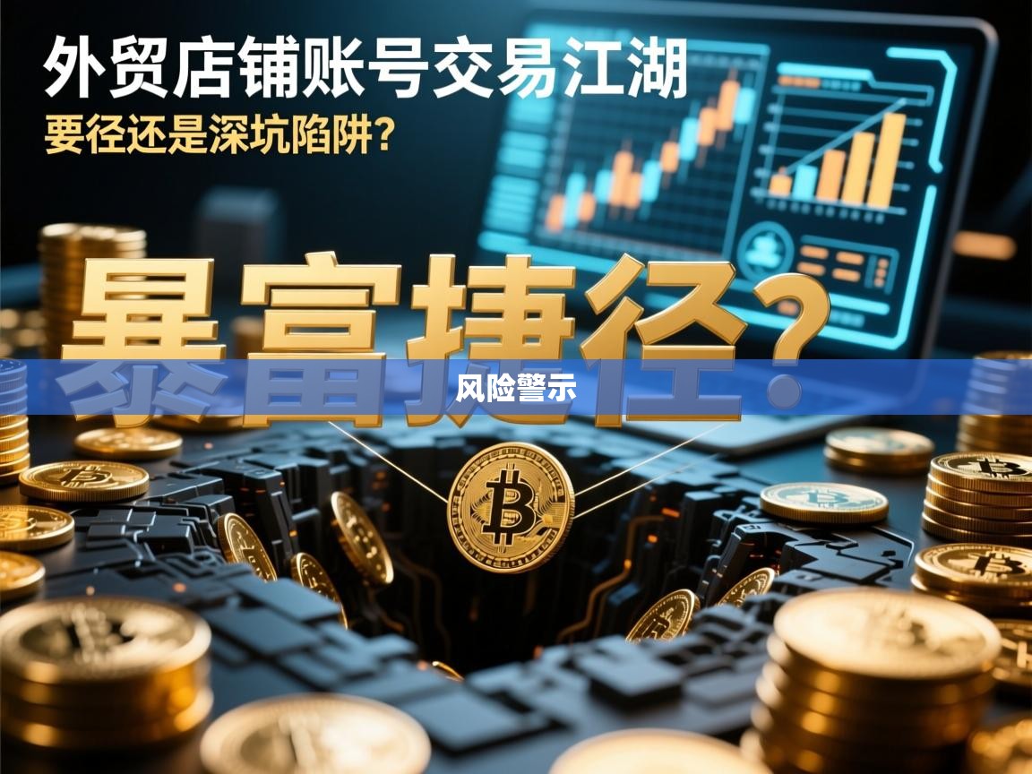 外贸店铺账号交易江湖，暴富捷径还是深坑陷阱？