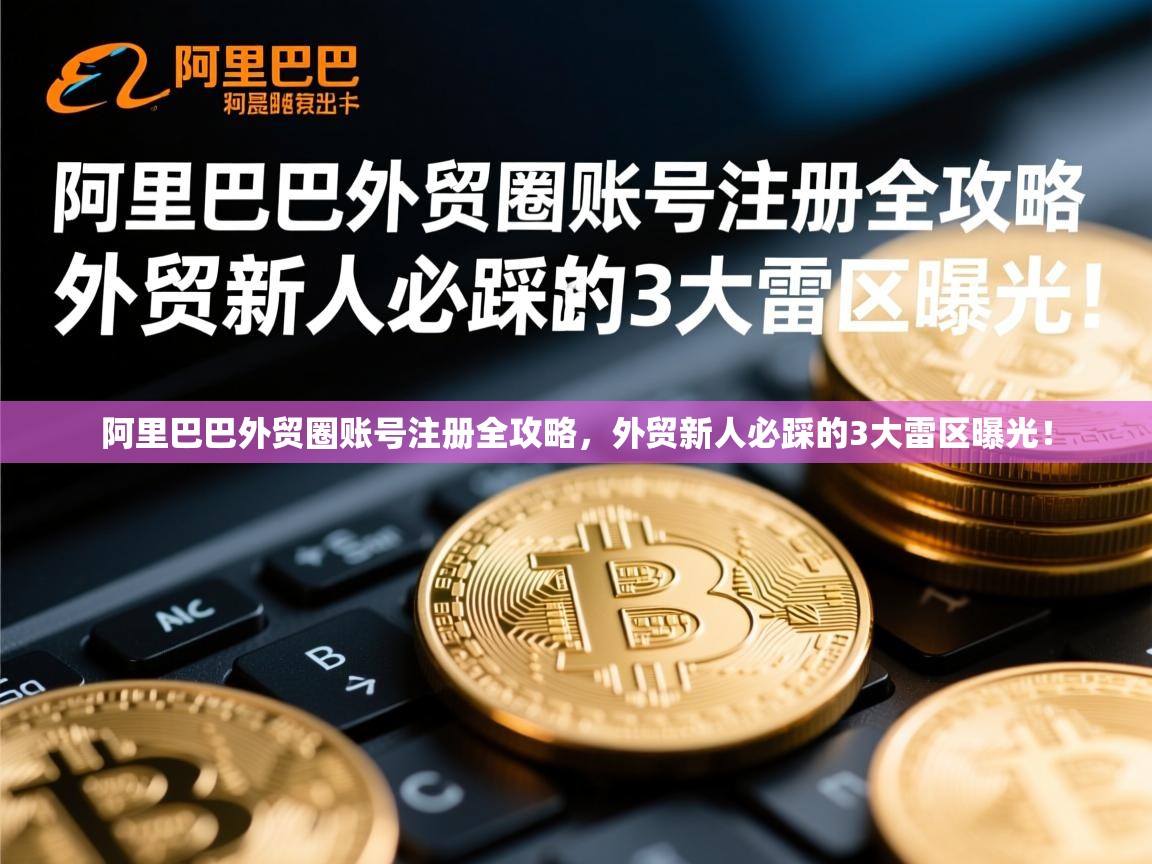 阿里巴巴外贸圈账号注册全攻略，外贸新人必踩的3大雷区曝光！