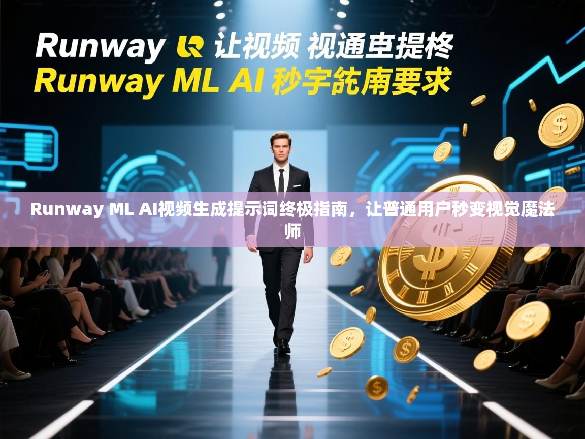 Runway ML AI视频生成提示词终极指南，让普通用户秒变视觉魔法师