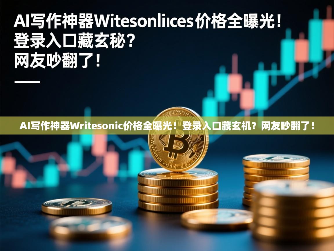 AI写作神器Writesonic价格全曝光！登录入口藏玄机？网友吵翻了！