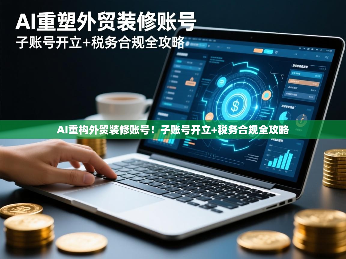 AI重构外贸装修账号！子账号开立+税务合规全攻略