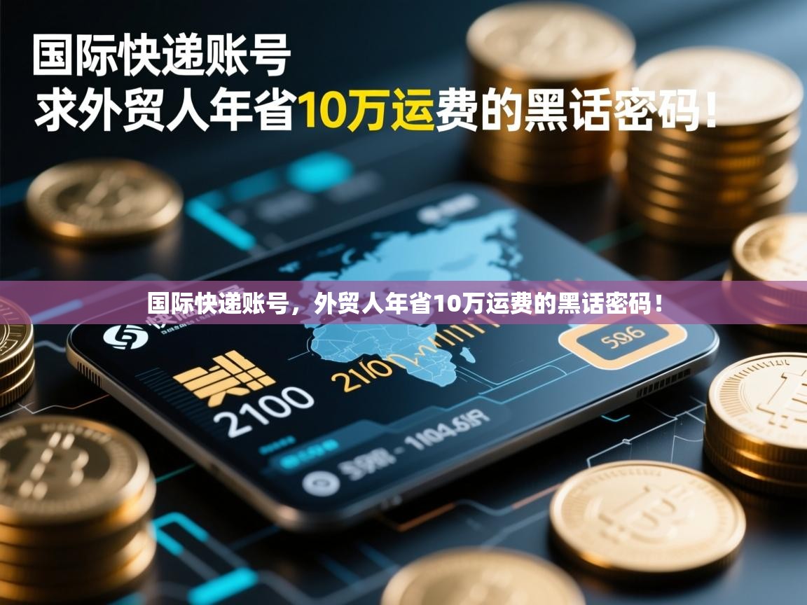 国际快递账号，外贸人年省10万运费的黑话密码！