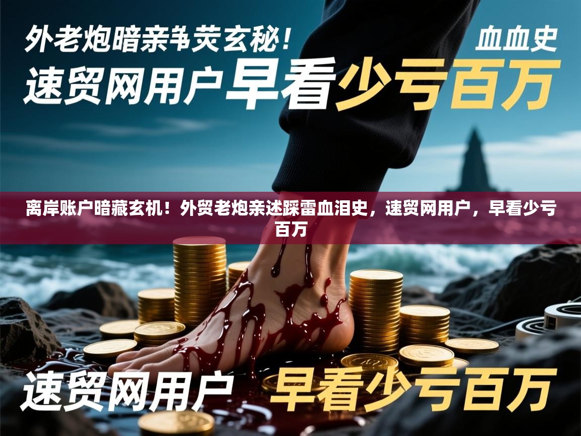 离岸账户暗藏玄机！外贸老炮亲述踩雷血泪史，速贸网用户，早看少亏百万