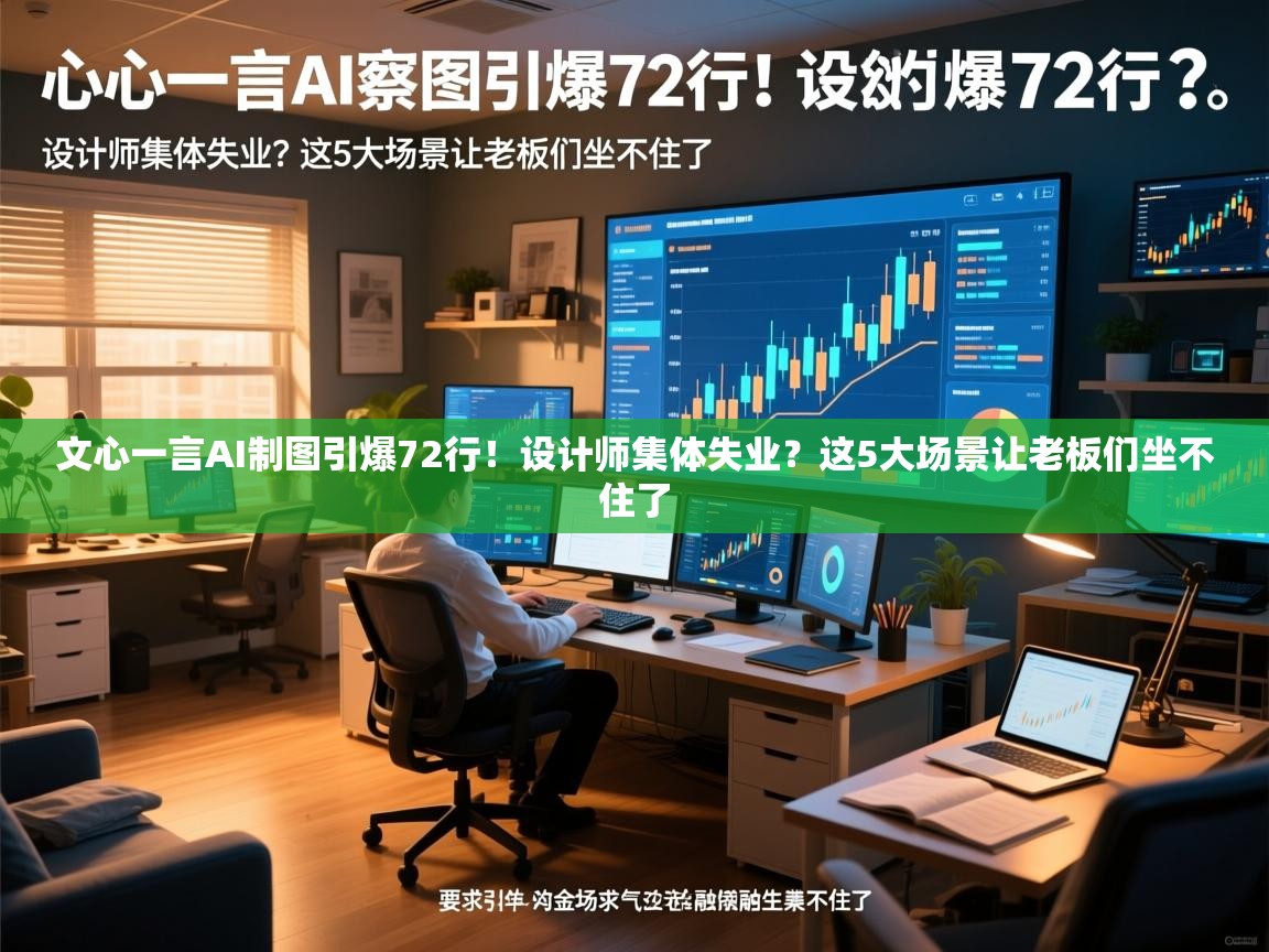 文心一言AI制图引爆72行！设计师集体失业？这5大场景让老板们坐不住了