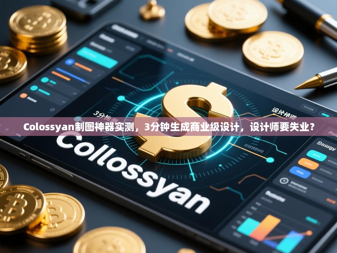 Colossyan制图神器实测，3分钟生成商业级设计，设计师要失业？