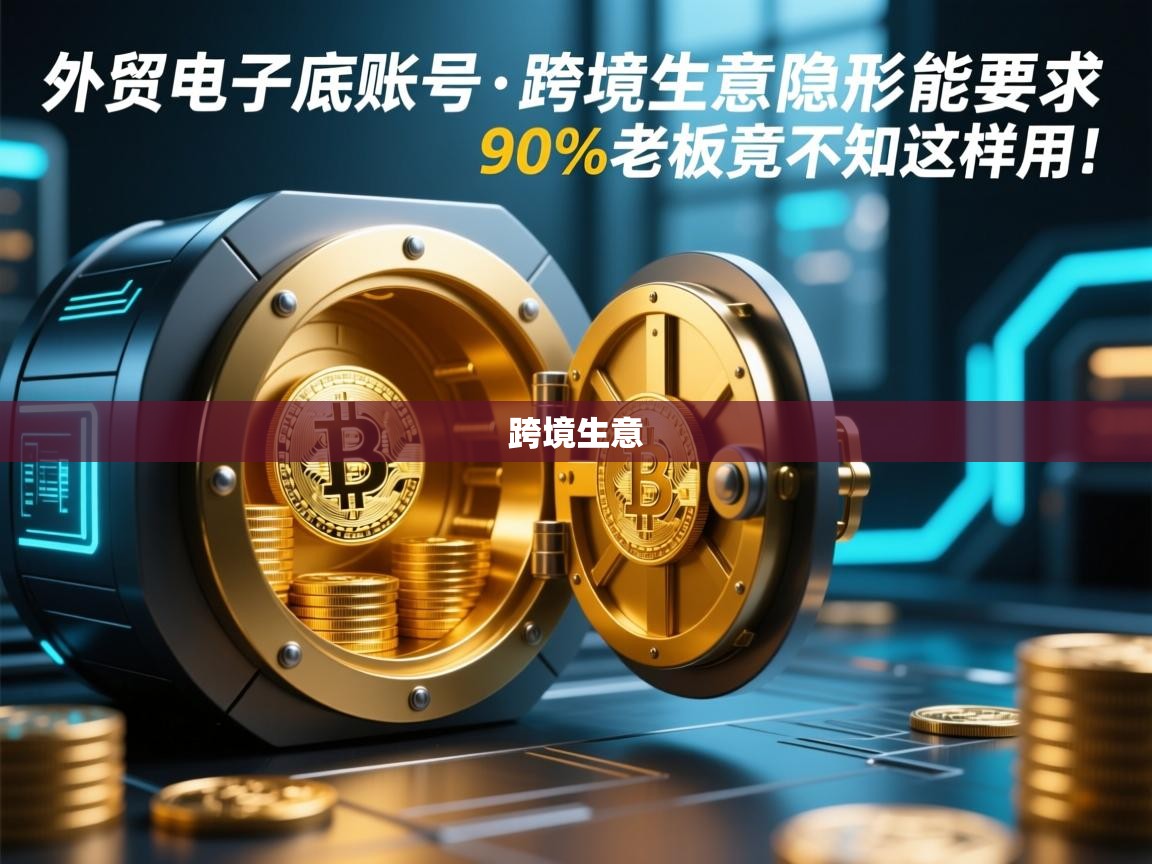 外贸电子底账号，跨境生意的隐形金库，90%老板竟不知这样用！