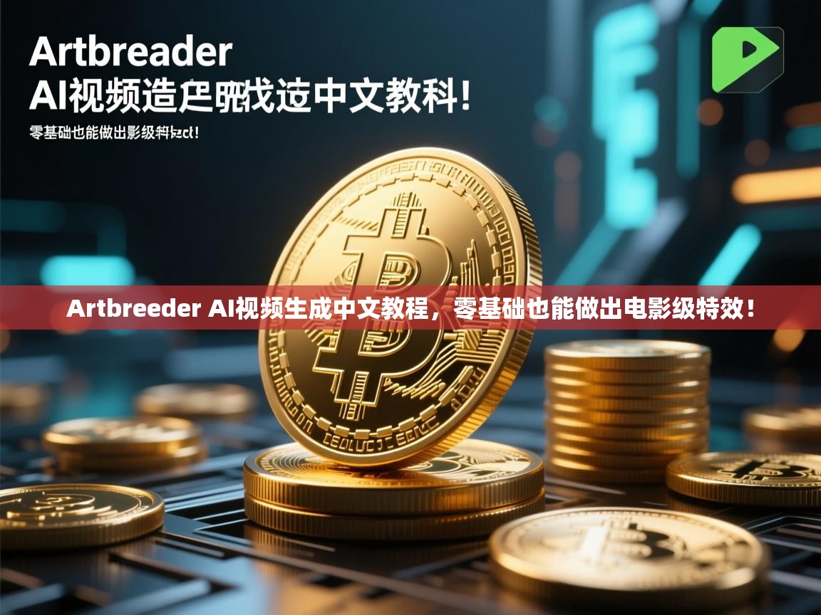 Artbreeder AI视频生成中文教程，零基础也能做出电影级特效！