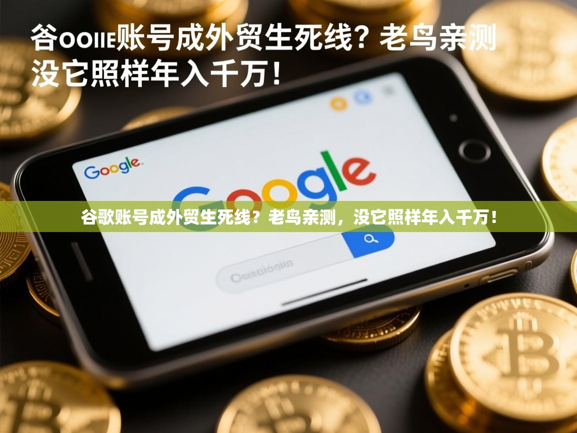 谷歌账号成外贸生死线？老鸟亲测，没它照样年入千万！