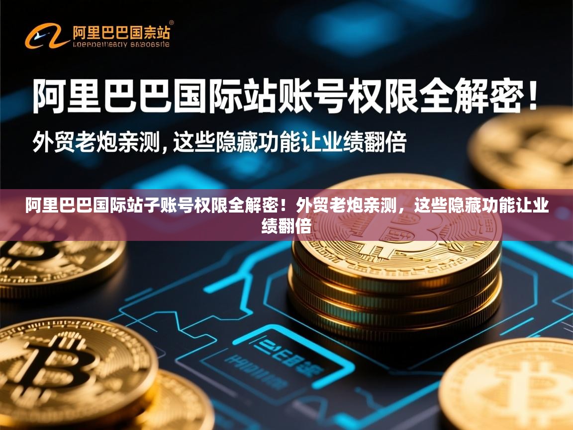 阿里巴巴国际站子账号权限全解密！外贸老炮亲测，这些隐藏功能让业绩翻倍