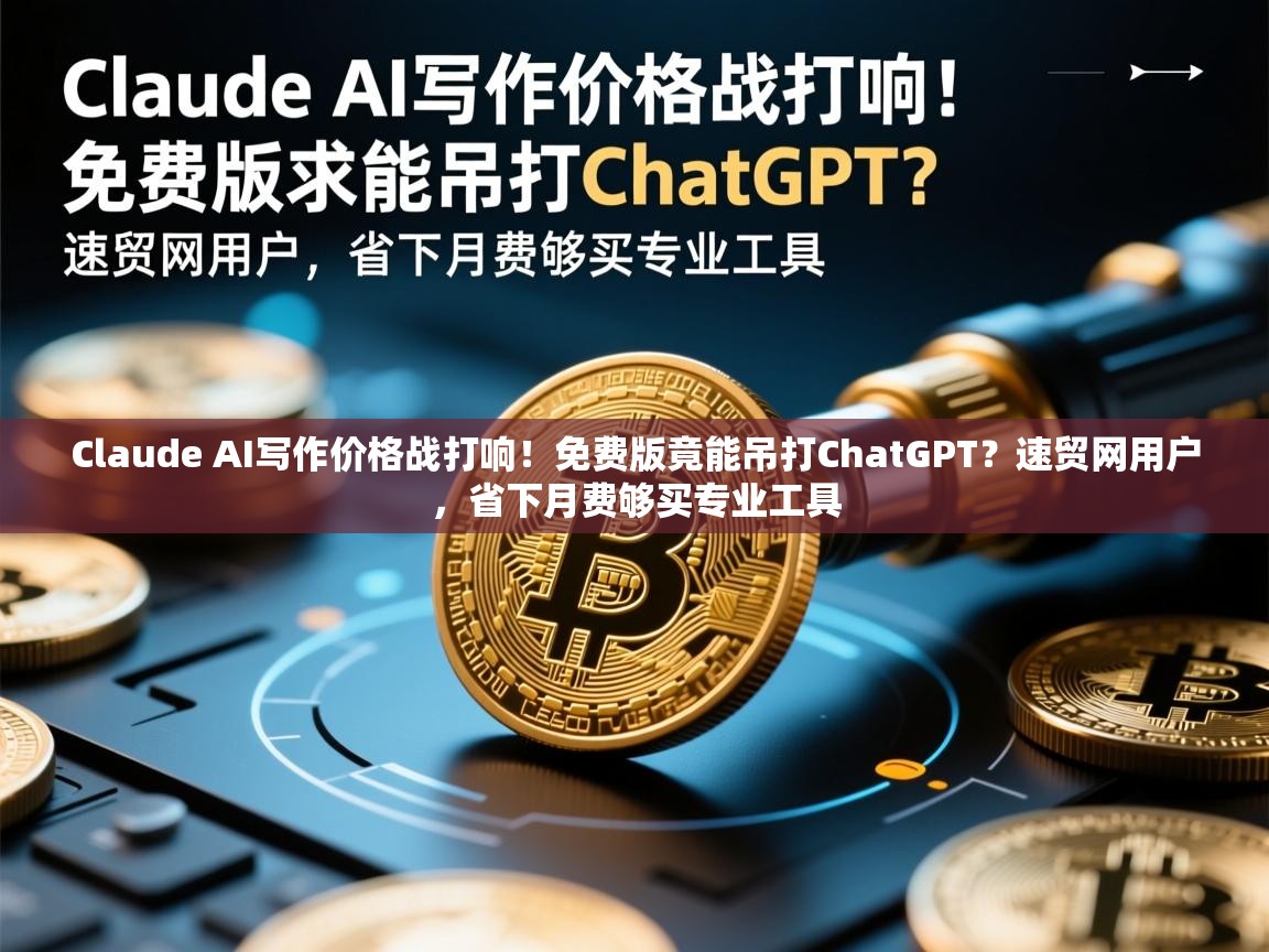 Claude AI写作价格战打响！免费版竟能吊打ChatGPT？速贸网用户，省下月费够买专业工具