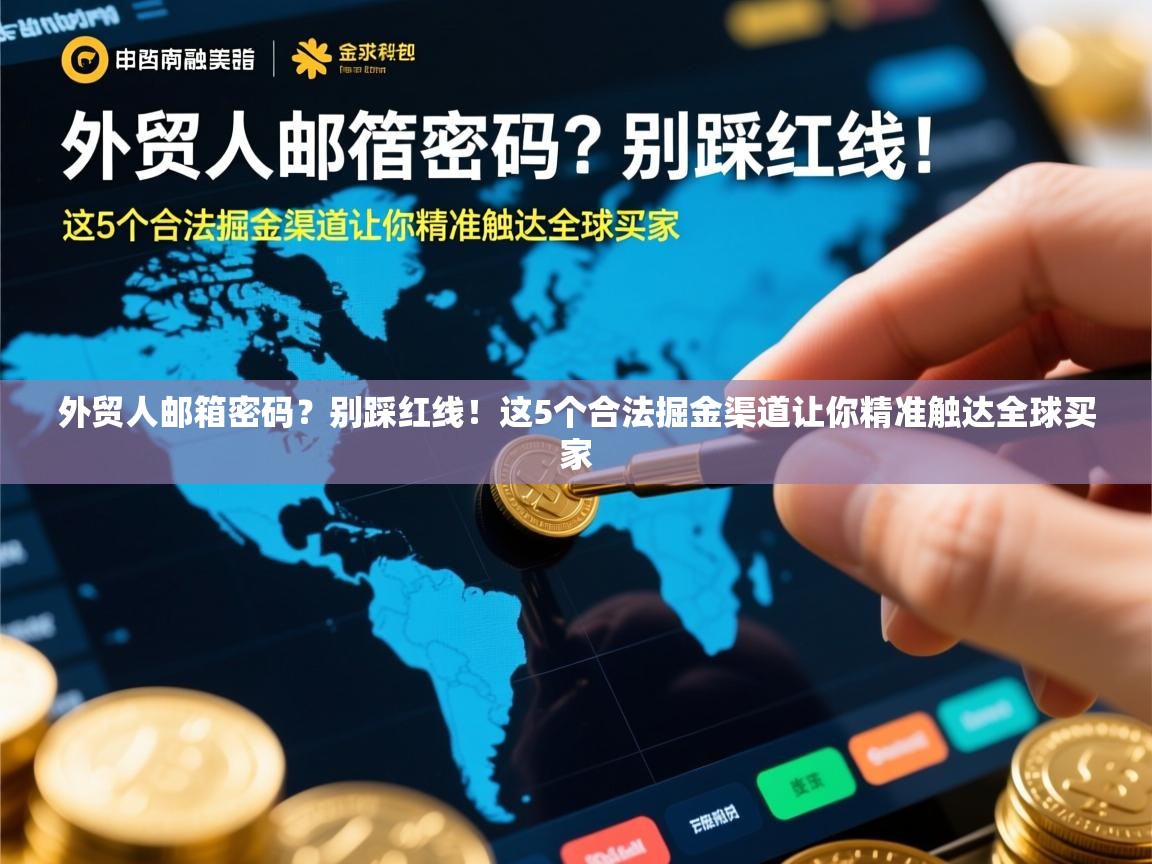 外贸人邮箱密码？别踩红线！这5个合法掘金渠道让你精准触达全球买家