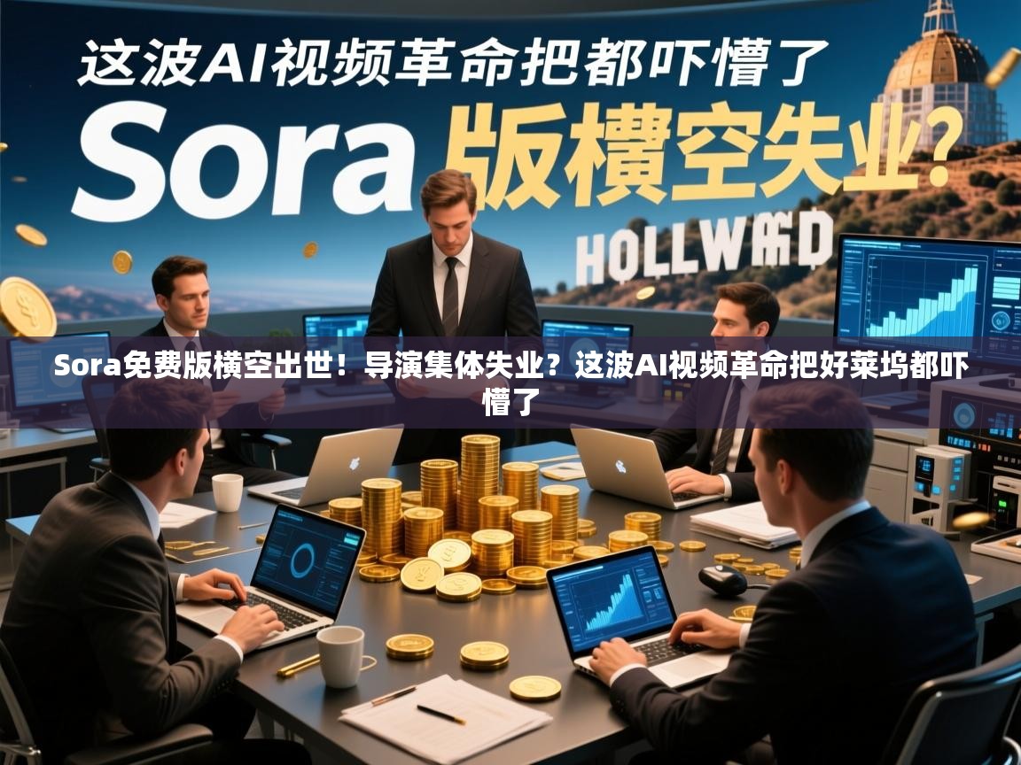 Sora免费版横空出世！导演集体失业？这波AI视频革命把好莱坞都吓懵了