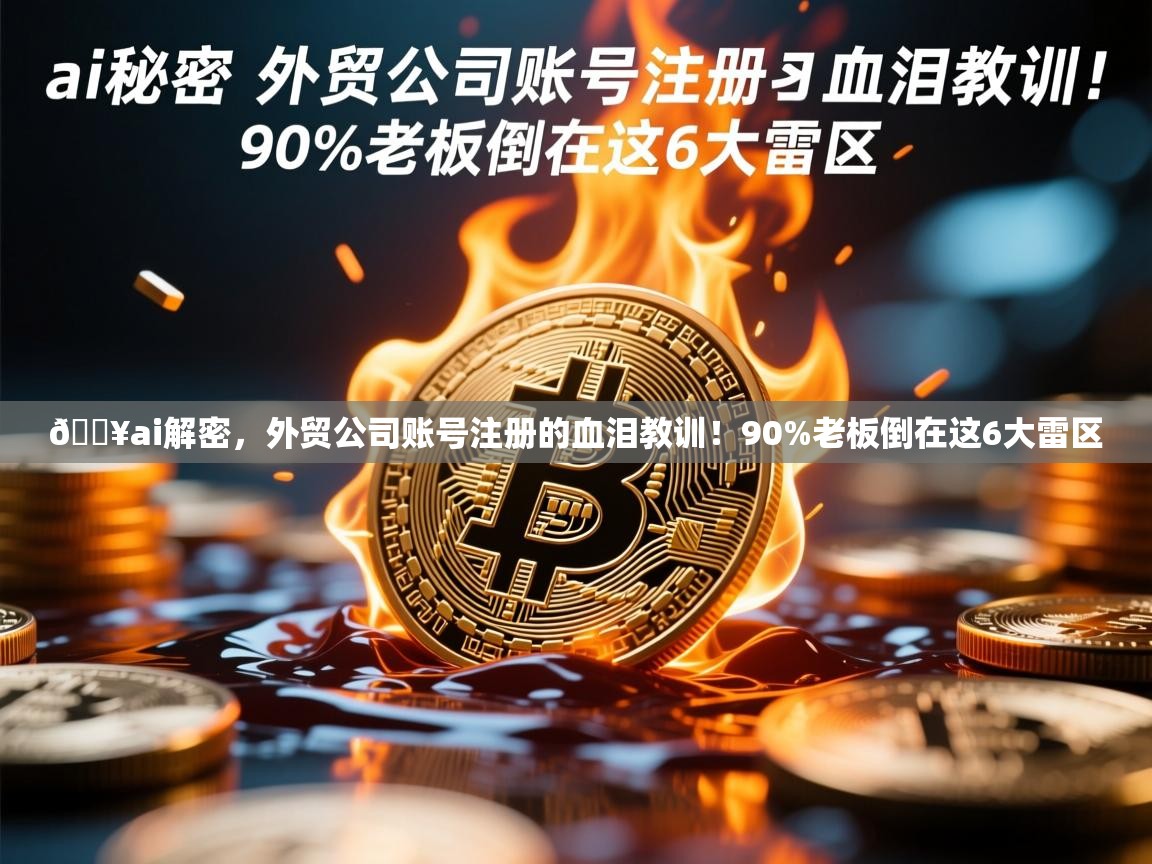 🔥ai解密，外贸公司账号注册的血泪教训！90%老板倒在这6大雷区