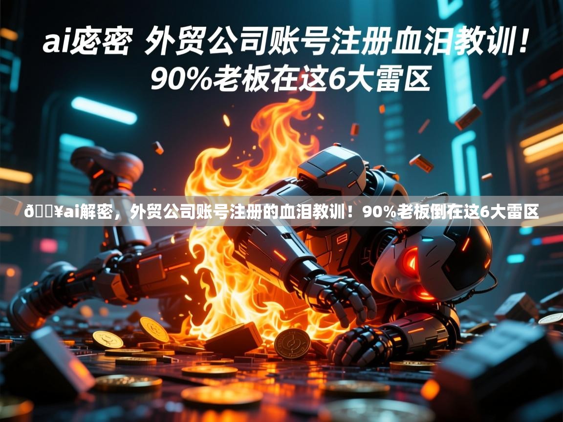 🔥ai解密，外贸公司账号注册的血泪教训！90%老板倒在这6大雷区