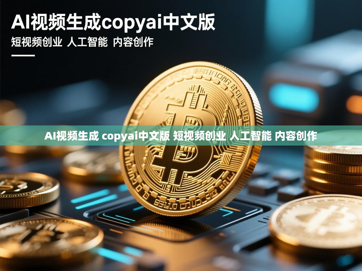 AI视频生成 copyai中文版 短视频创业 人工智能 内容创作