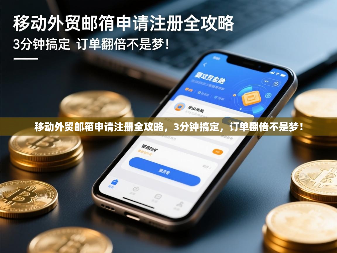 移动外贸邮箱申请注册全攻略，3分钟搞定，订单翻倍不是梦！