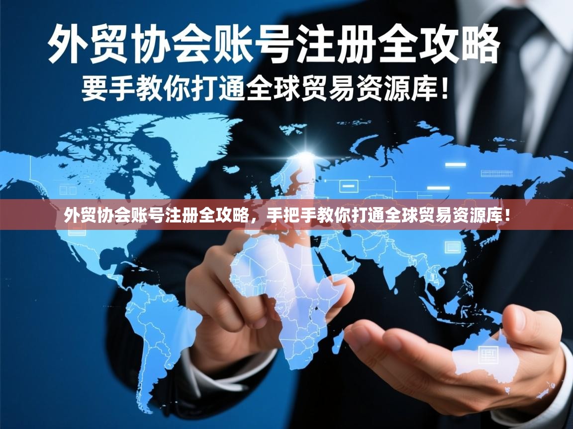 外贸协会账号注册全攻略，手把手教你打通全球贸易资源库！