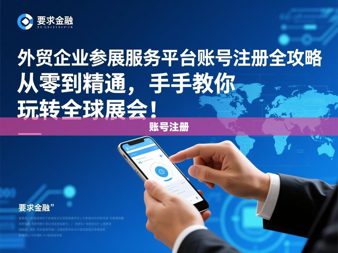 外贸企业参展服务平台账号注册全攻略，从零到精通，手把手教你玩转全球展会！